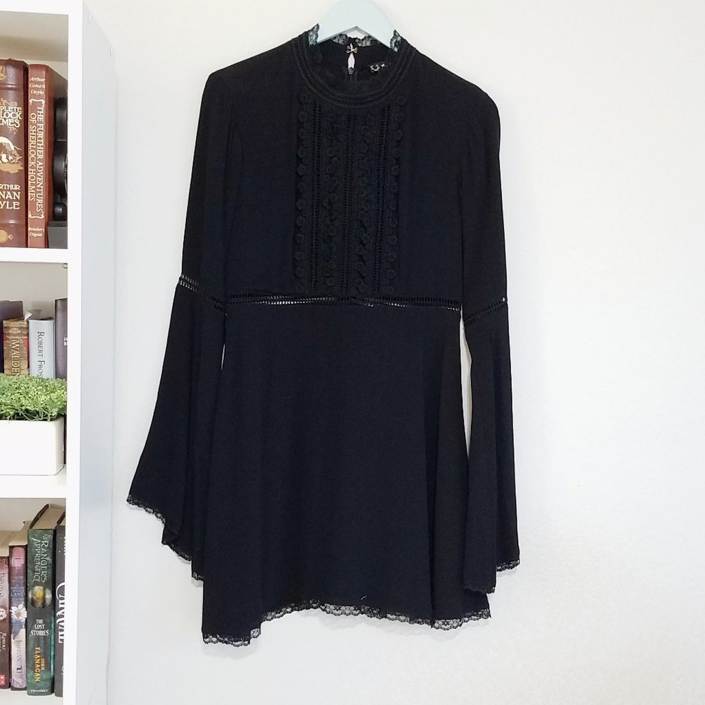 For Love and Lemons Black dress